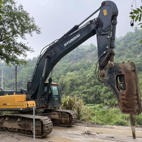 Perfect Condition Used Excavator Hyundai 495Ls Hot Sale