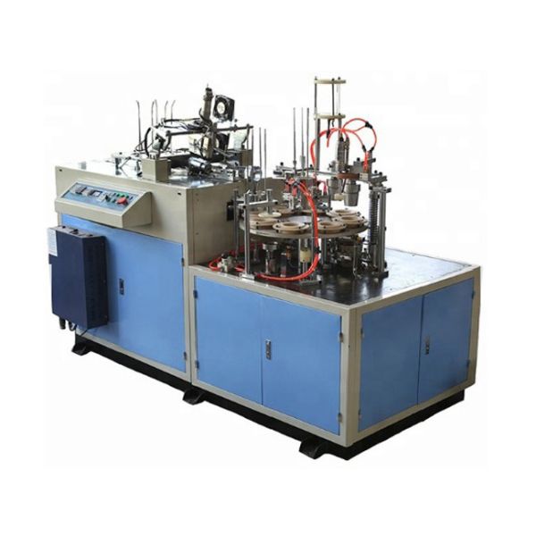 4-50 Oz Ultrasonic 45-50 Pcs/Min Coffee Paper Cup Making Machines Hollow Double Wall