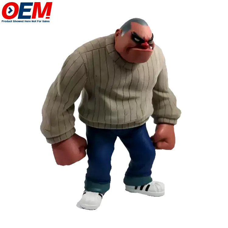 OEM фабрика на заказ изготовление 3d печать мягкая пластиковая фигура на заказ виниловой игрушки