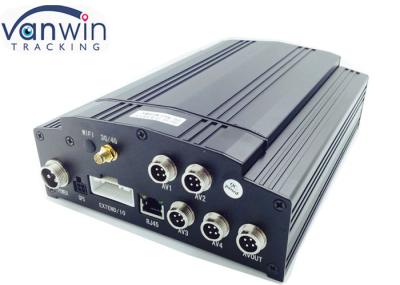 Realtime móvel do armazenamento 4CH 3G do veículo 720P HD DVR HDD de GPS