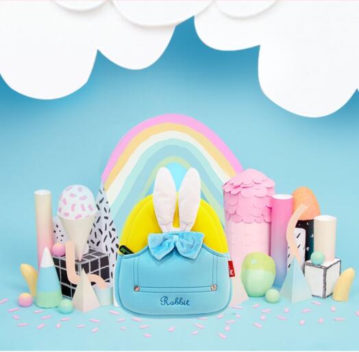 Soft Plush Baby Toddler Backpack / Waterproof Book Bags For Little Girls