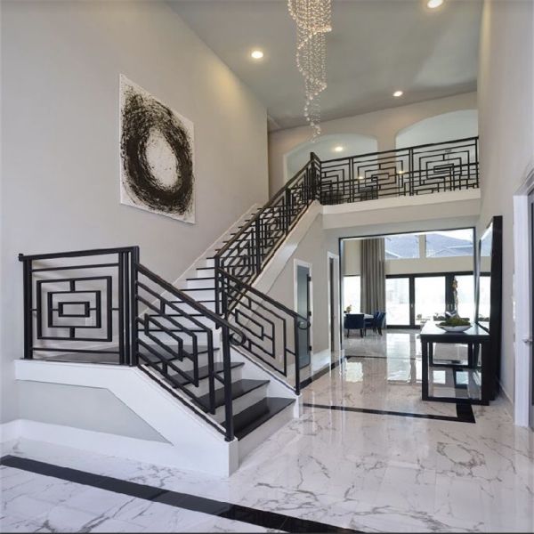 Accesorios decorativos baratos estilos de barandillas mangueras para escaleras con bajo mantenimiento