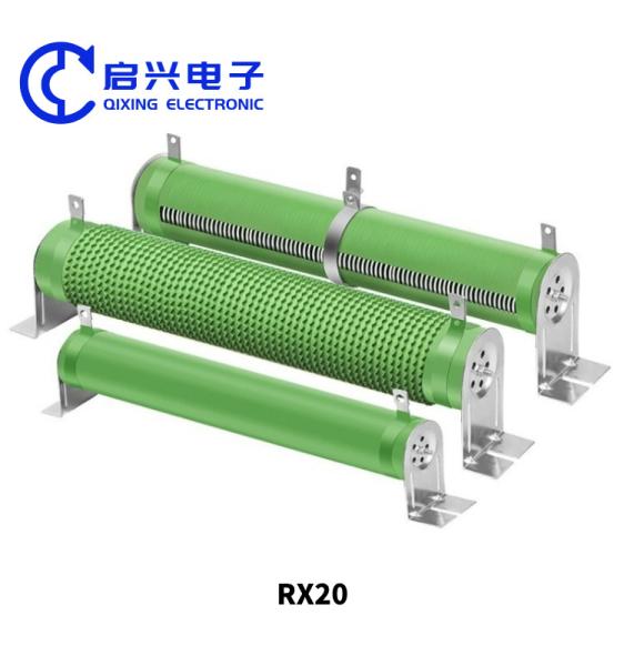 Resistentes de travagem de enrolamento por fio ajustáveis Rx20 10W-10000W