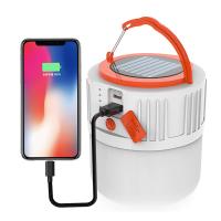 Portátil accionada solar multifuncional IP45 enciende la luz de emergencia recargable solar