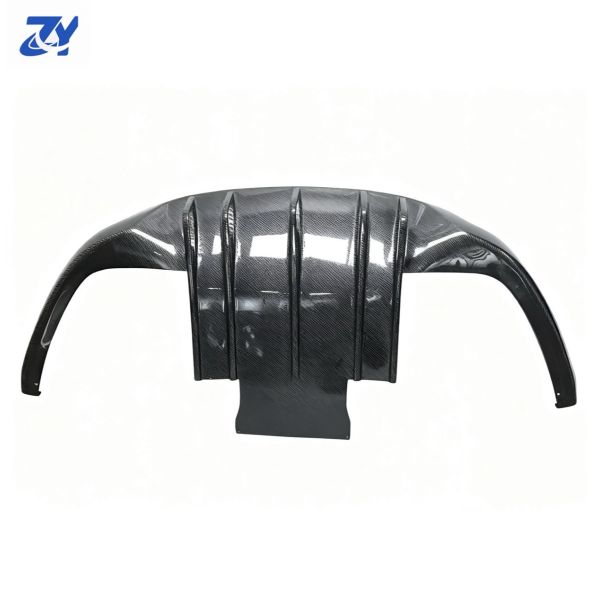 MC Style Carbon Fiber Car Rear Diffuser Down Spoiler for Maserati Gran Turismo GT