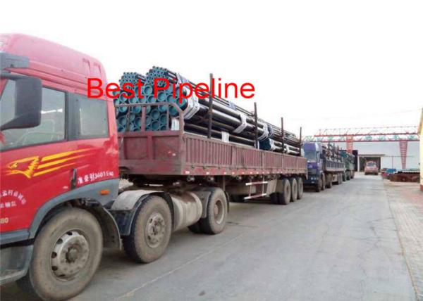 Copper Coated Casing Oil And Gas ASTM A53 BS1387 DIN2440 Size 1/2~ 24 ERW Galvanized Pipes