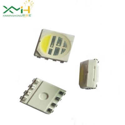 5mm Square Multi Color SMD LED 5050 520nm Surface Mounted Diode LED