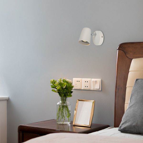 Hotel bedside lamp GU10 E27 reading lamp headboard wall light luxury hotel wall lamp villa bed retro wall light