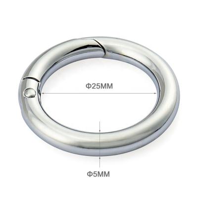 Professional Style Metal Snap Clip Hook for Suitcase Custom Round Metal Spring O Ring