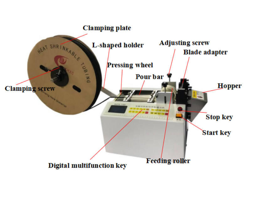 Shrinkable Non Adhesive 21mm Dia Silicone Tube Hose Cutter