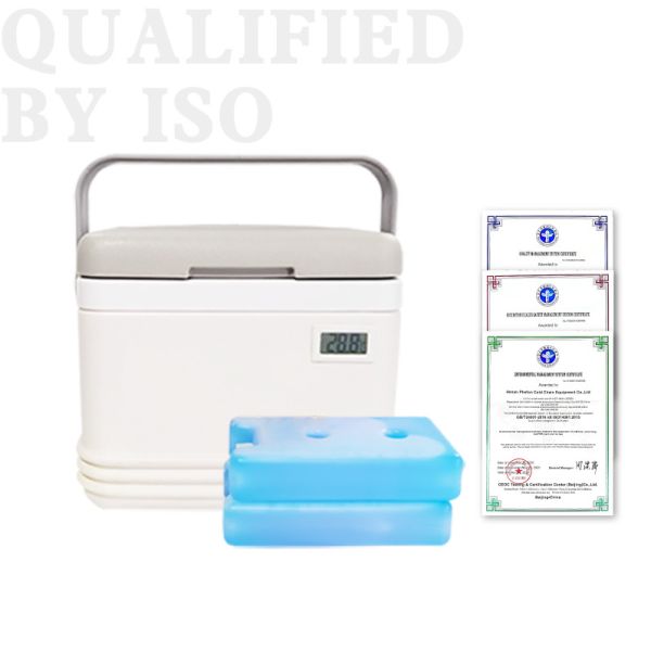 5Ltr портативный медицинский охлаждающий ящик Белый холодовый ящик для хранения лекарств