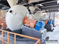 Equipamento alto da granulação da bandeja da dureza 15T/H do motor de C.A.