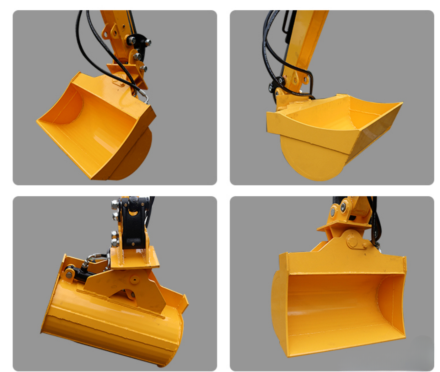 Defeng Customized Hydraulic Bucket for Excavator Durable Tilting Mud Grading Ditching Bucket Attachment Supplier