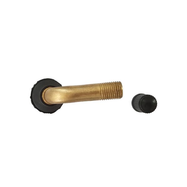 EPDM Brass Stems Tire Valve PVR60 Bend 90 Degree For Electric Bikes And Motorcycle