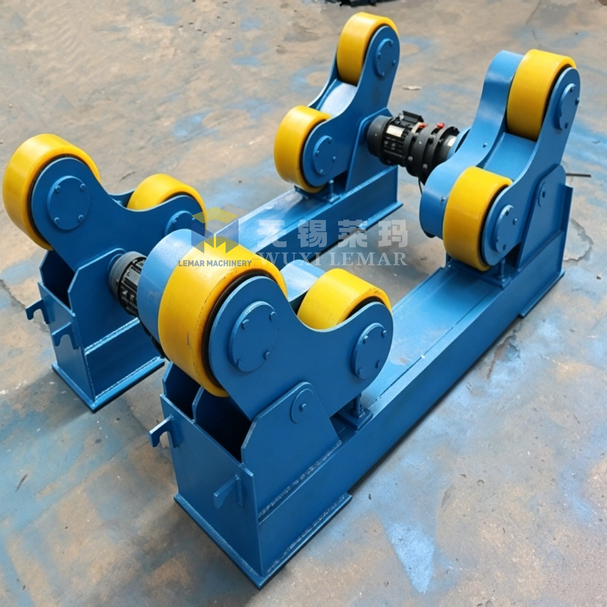 Heavy Duty 40ton Self-aligning Welding Turning Rolls for LNG Cryogenic Tank