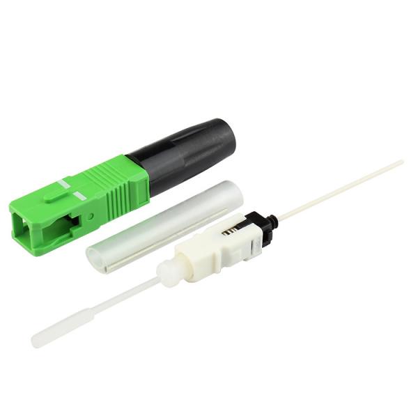 SOC Hot Melt Type Fiber Optic Fast Connector Fusion Splice On Connector