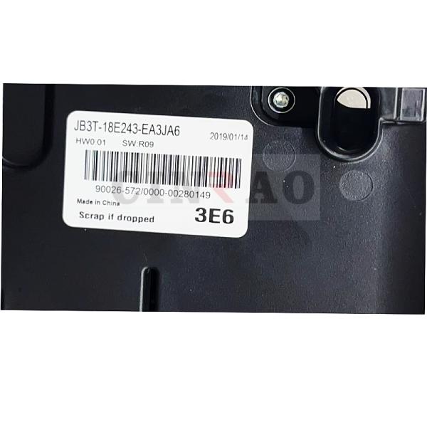Automotive Ford Everest Faceplate Panel JB3T-18E243-EA3JA6 Car Media Front Screen Replacement