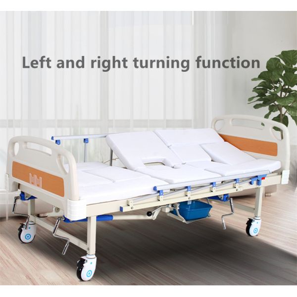 2000*900mm Urinal Closed Hospital Patient Bed Back Starting Leg Lift