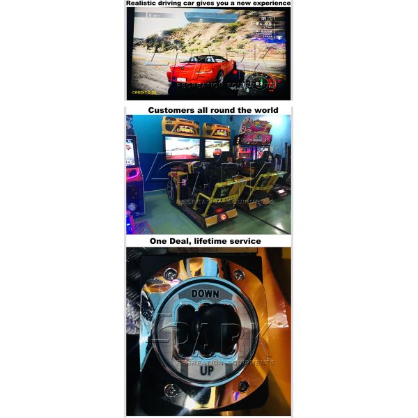 Coin Operated Arcade Play Car Racing Game Machine Need For Speed  Motor Game