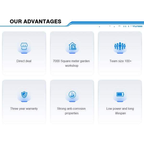 Feu de signalisation à tour LED RYG personnalisé pour matériau PMMA, indice de protection IP50