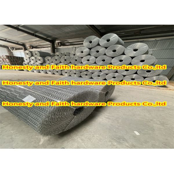 Tamanho do buraco 67mm Revestimento de tubos de malha de arame soldado para uso de gás