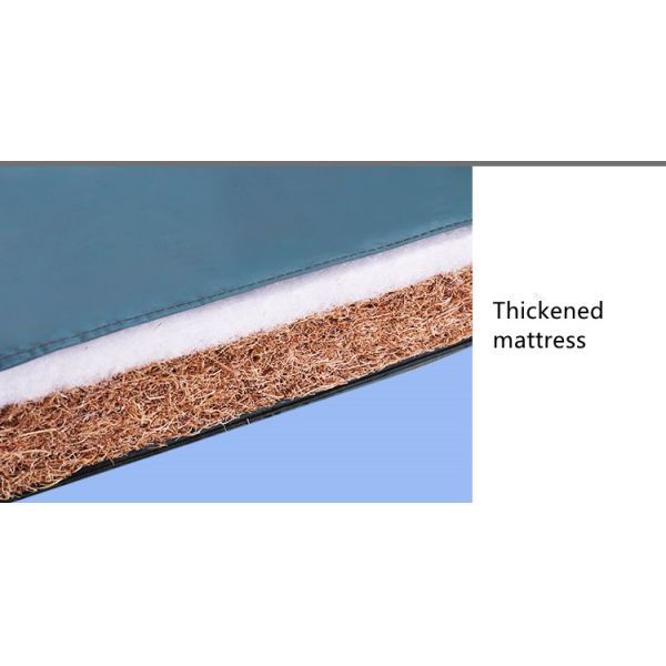 Double Crank Adjustable Hospital Bed Multifunctional Hospital Manual Nursing Beds