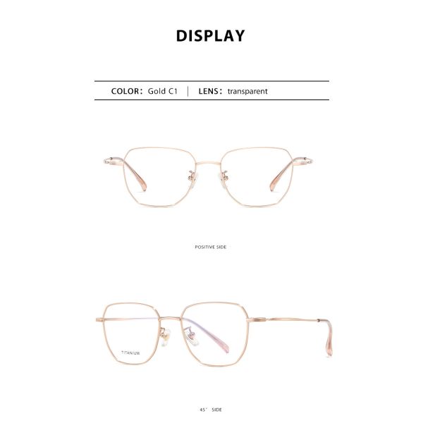 Царапина железного каркаса нержавеющей стали стекел рамки титана дела Bendable анти-