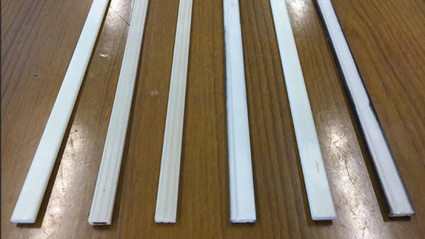 FRP Fiberglass Pultruded Tube Flat Bar Stone Reinforcement Strip Marble Granite Slab Strengthen 1mm 2mm 3mm