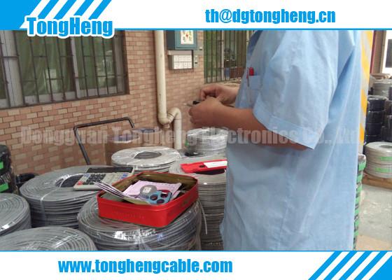 Tinned Copper Spiral Shield Screended Fire Resistant FT1 Grade Customized Electrical Cable