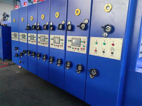 Automatic High Speed Flexo Printer Slot Die Cut Machine