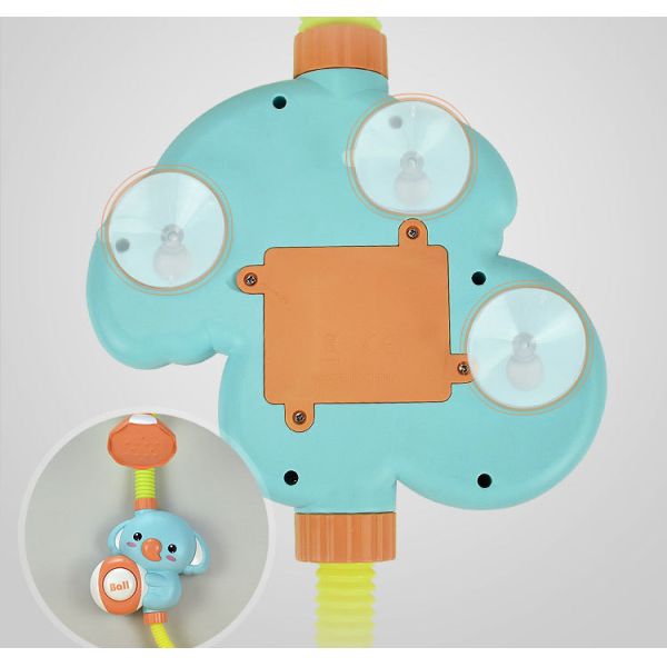 Make Bath Time More Exciting with DUCK Baby Bath Shower Head Spout Rinser Trunk Knobs