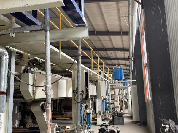 Double Layer 25kw Carton Gluing Machine Corrugated Paperboard Production 300m/Min