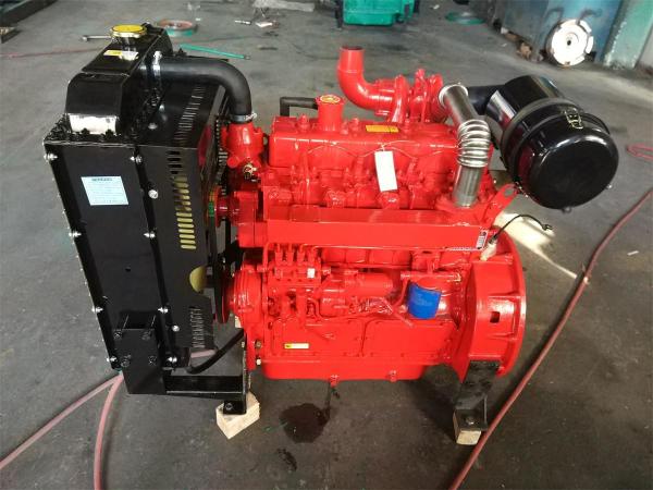 Motor Diesel Weifang de 1500RPM para Conjunto de Bomba de Combate a Incêndios na Cor Vermelha