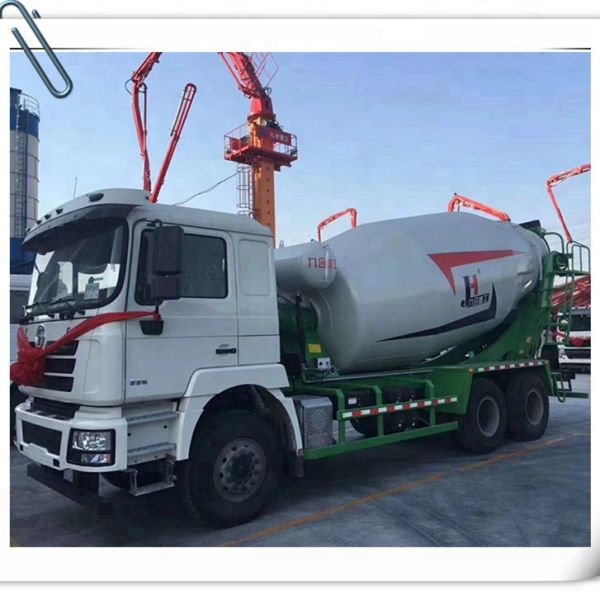 Low Noise 12m3 Concrete Construction Equipment 371hp 8*4 / Cement Mixer Truck
