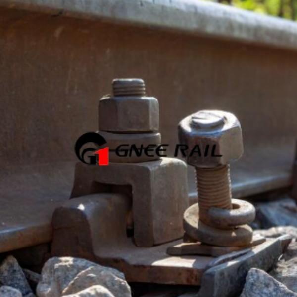 High Performance Rail Track Bolts Fasteners For Railway Construction