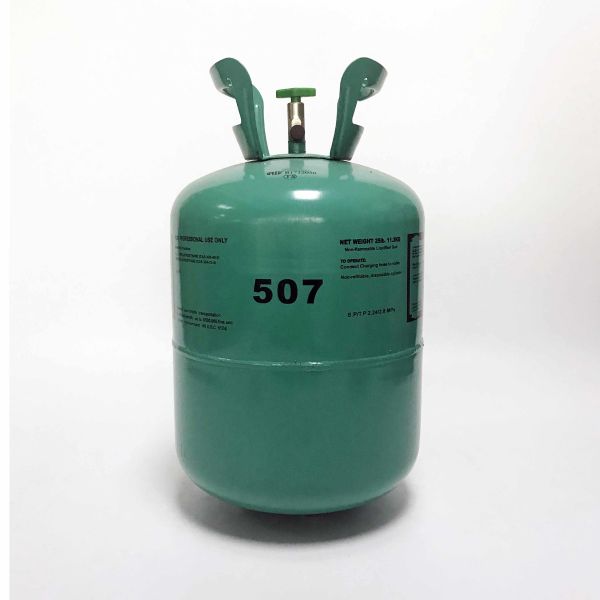 25LB R507 Refrigerant Gas Cylinders Medium Temperature Refrigeration Systems