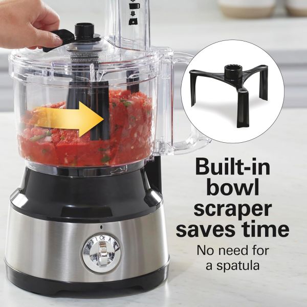 Food Processor & Vegetable Chopper For Slicing, Shredding, Mincing, And Puree,