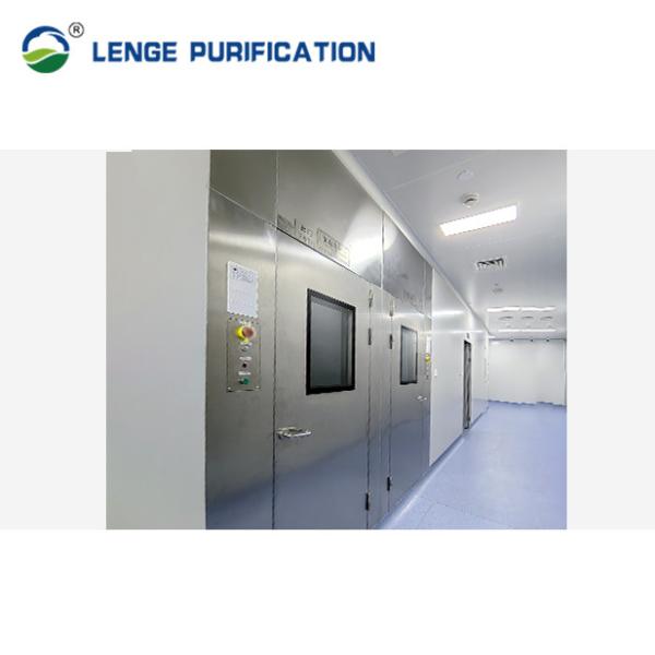 1200 X 1000 X 2150 Cleanroom Mist Shower Stainless Steel For Pharma