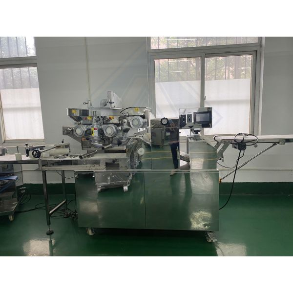 Multi Head Encrusting and Co-Extruding Machine for Cookie Filling Yield 20-120 PCS/min