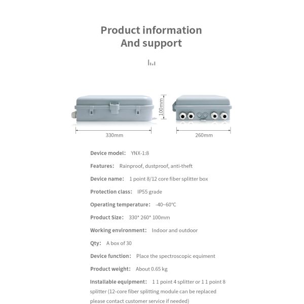 Внутренний водонепроницаемый пластиковый корпус IP67 для электропроектов включает в себя монтажную пластину и стенный кран
