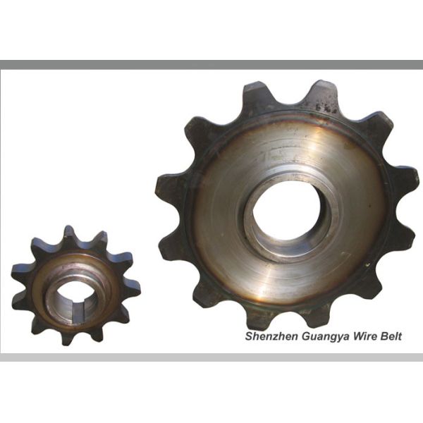 Цепные колеса ролика ANSI стали C45 цепные для частей передачи