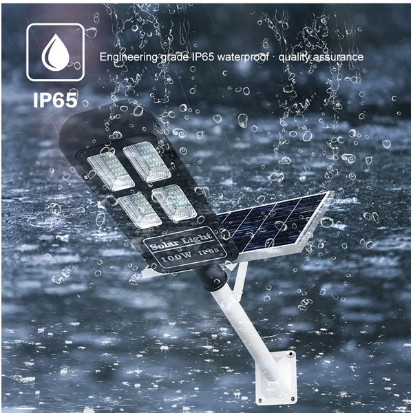 0.3KW 32WH Solar Powered LED Street Lights Aluminum Outdoor 760lm
