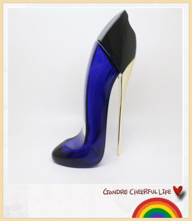 флакон духов высоких пяток новой красоты фабрики фарфора 95ml грациозный пустой стеклянный для дамы