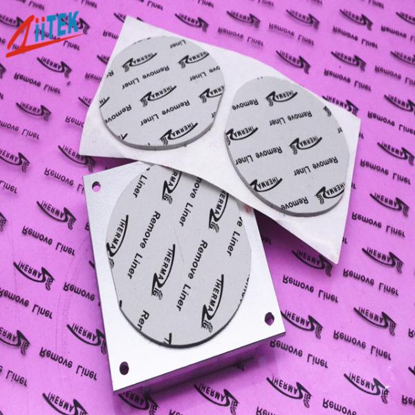 Almofada de espuma 1.5mmT de Gray White Compressible Thermally Conductive