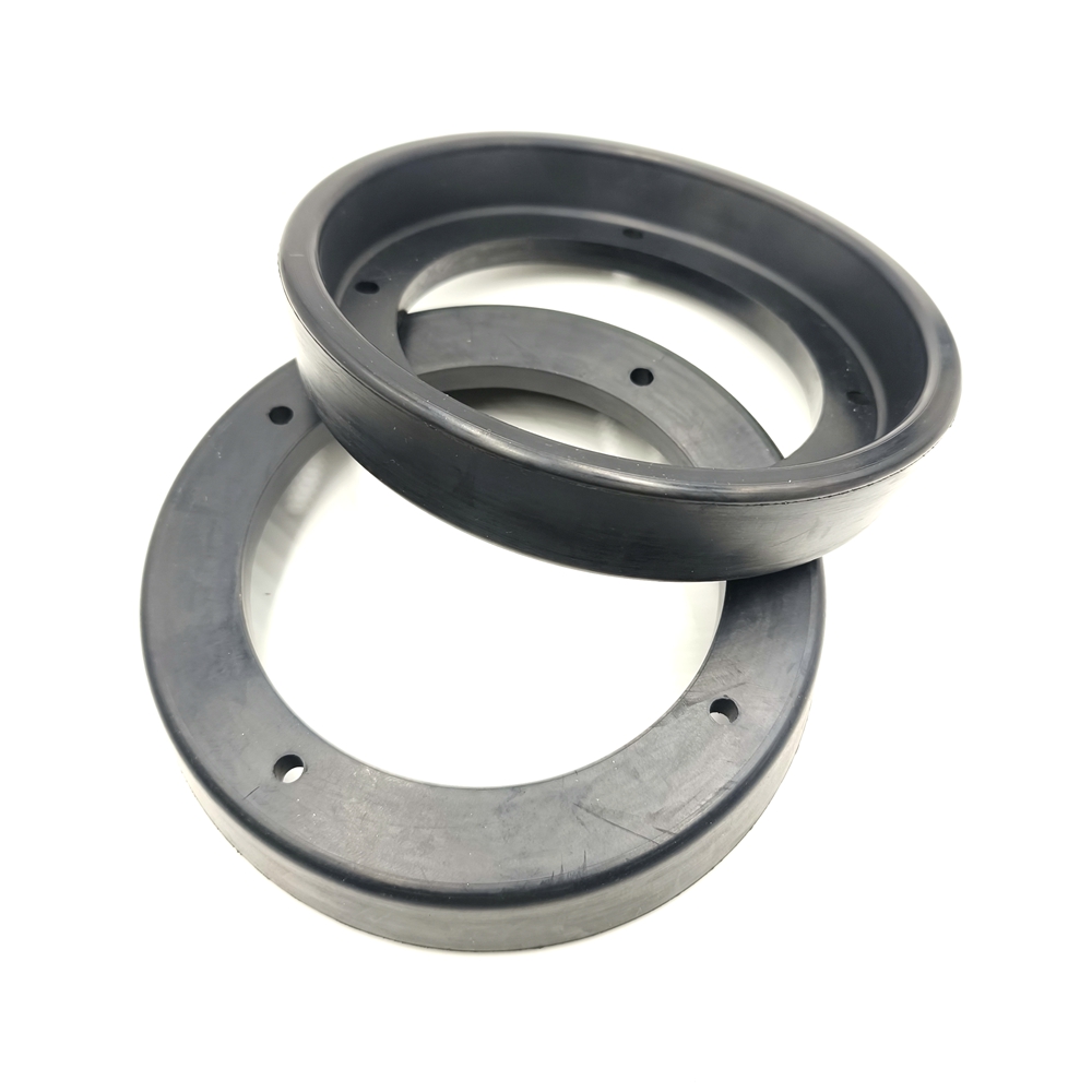 Customized Shape Molded Rubber Gaskets Pipe Flange Sealing Ring Oil Resistant