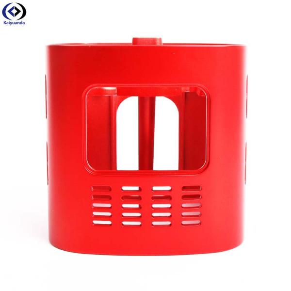 Red Color Single Cavity Custom Plastic Injection Molding Plastic Moulded Parts