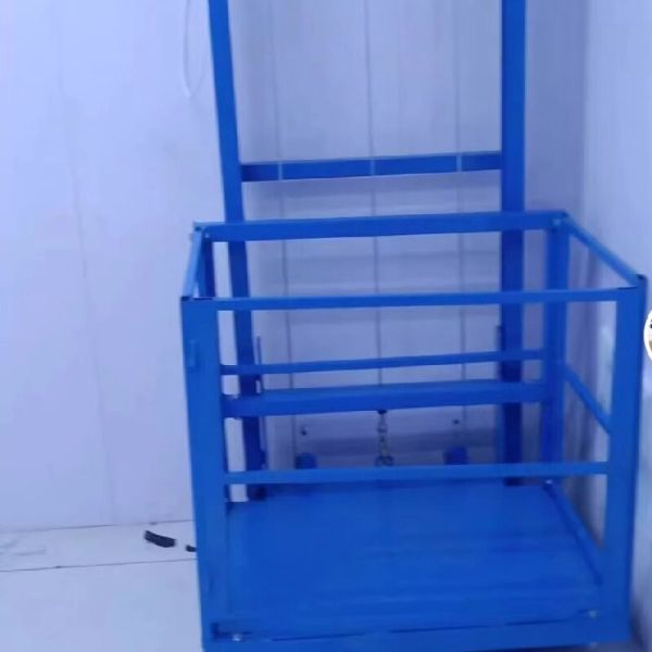 Ascenseur de fret avec protection contre les verrouillages de sécurité Ascenseur hydraulique de fret