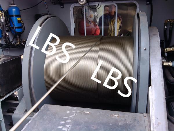 Welded / Bolted Wire Rope Winch Drum For Lifting Machinery BV ISO Certificate