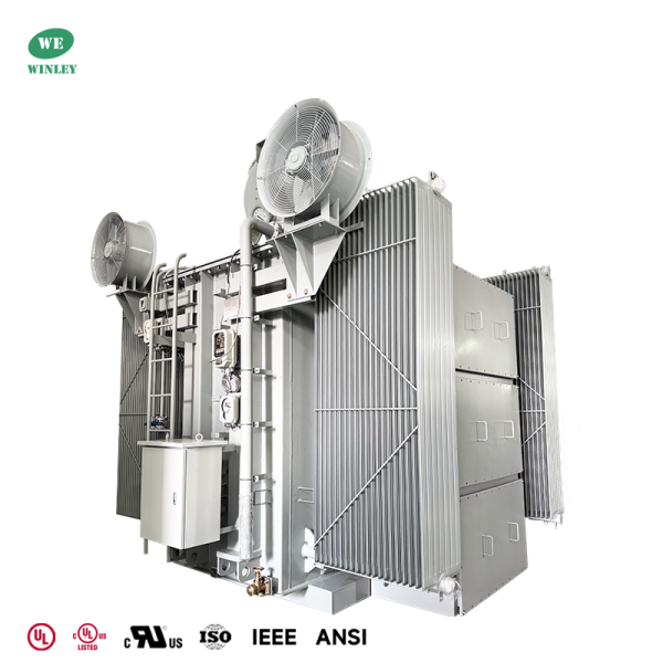 34MVA Electrical Substation Transformer 11KV 304 SS NEMA 4X Tank ANSI IEEE Standards