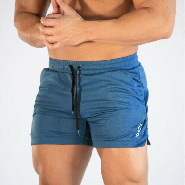 97% polyester Breathable White Running Wear Training Shorts With Convenient Pockets
